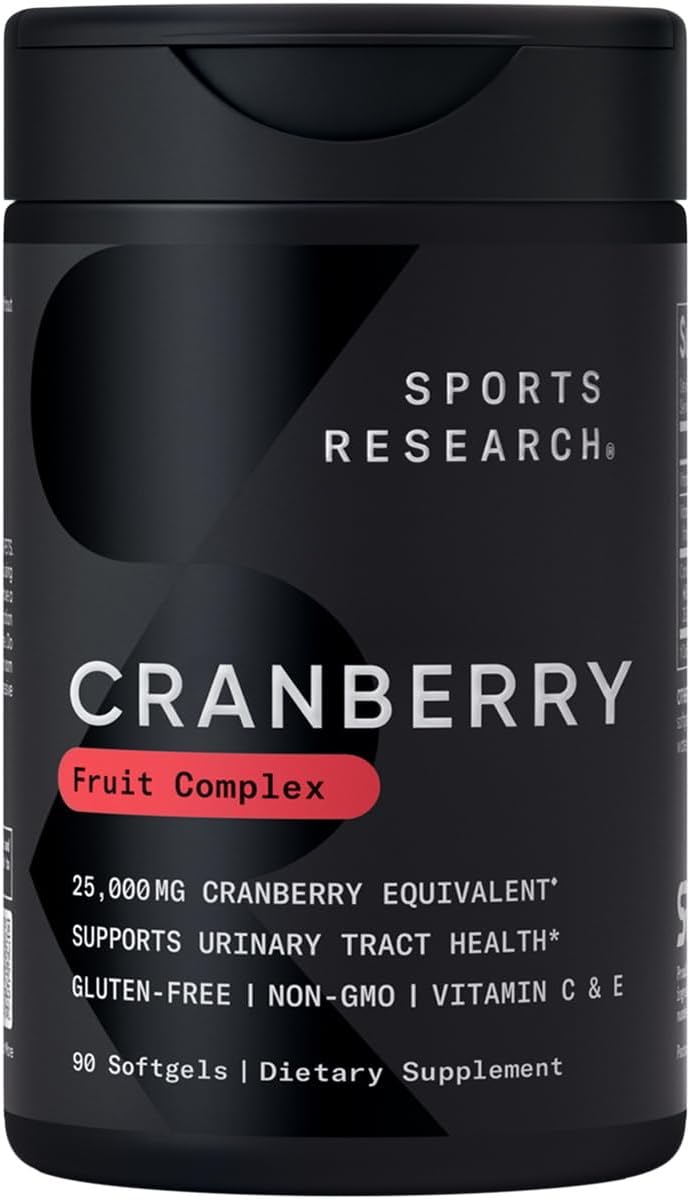 Sports Research Cranberry Fruit Complex Supplement