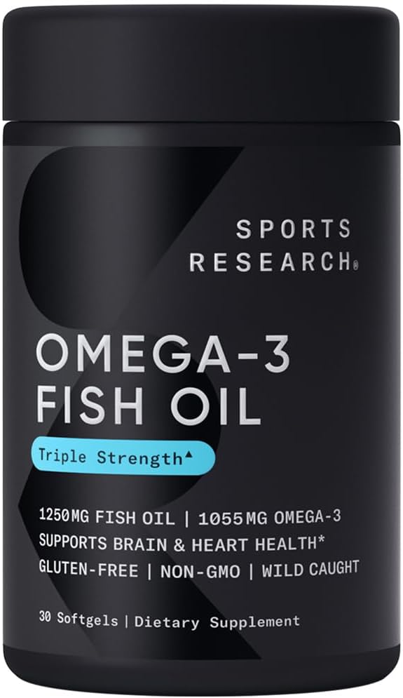 Sports Research Omega-3 Fish Oi