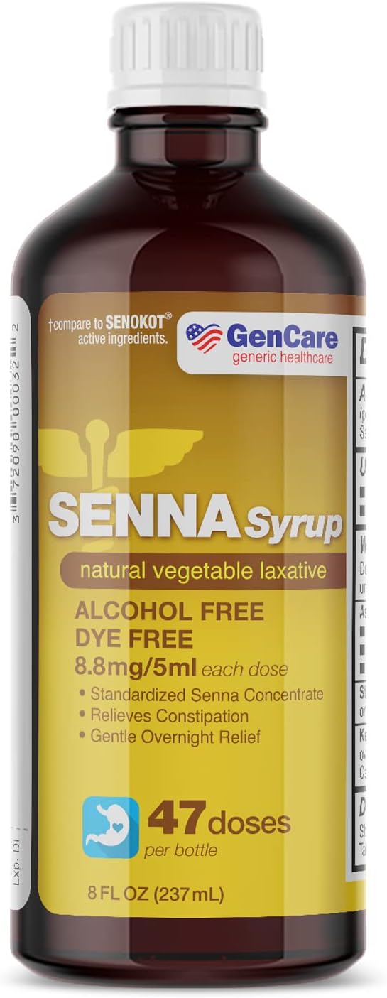 GenCare - Senna Syrup Liquid Laxative
