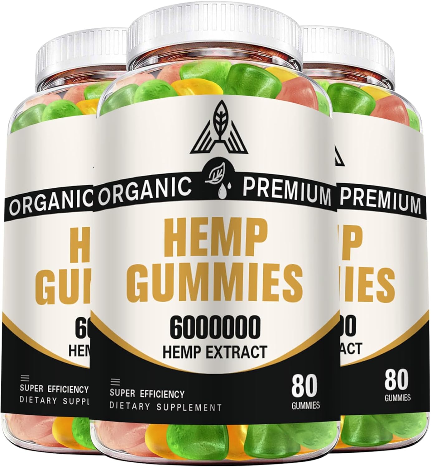 Hemp Gummies High Potency - Pure Organic Hemp