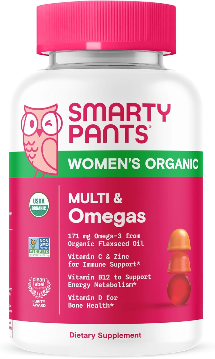 martyPants Organic Women's Multivitamin Gummies