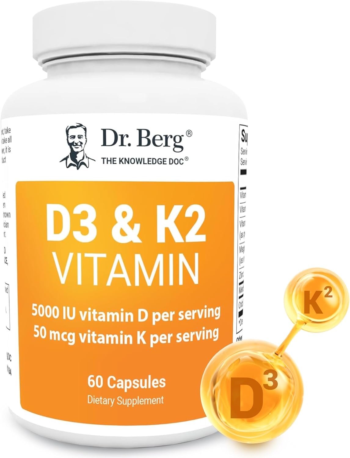 Dr. Berg D3 K2 Vitamin