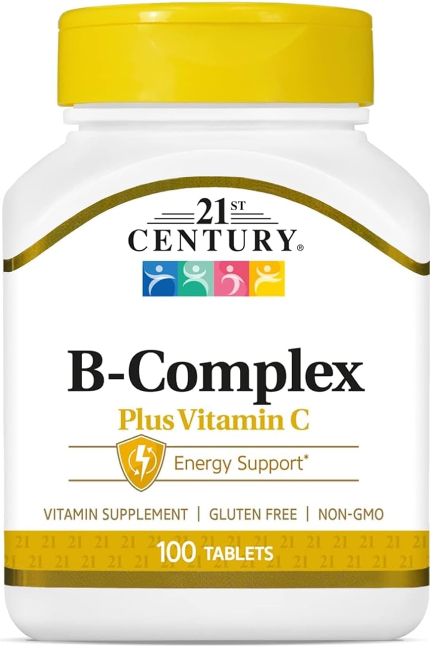 21st Century Healthcare, B Complex Plus Vitamin C