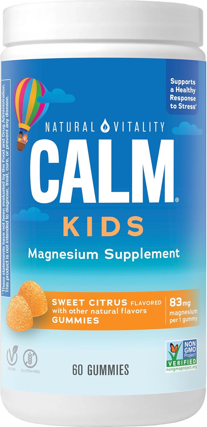 Natural Vitality CALM Kids Magnesium Supplement