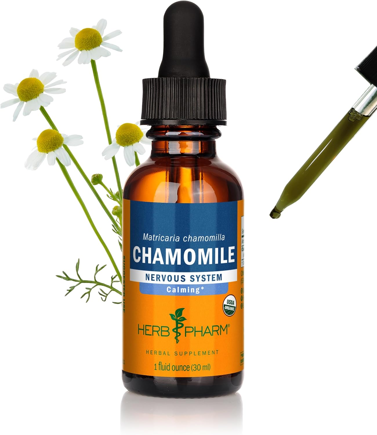 Herb Pharm Certified Organic Chamomile Liquid