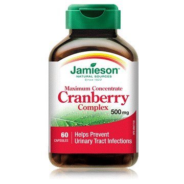 Cranberry Juice 500 mg-60 Capsules Brand: Jamieson