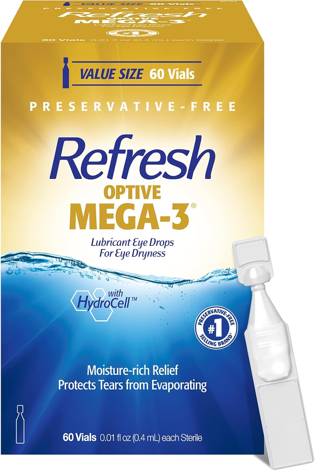Refresh Optive MEGA-3 Lubricant Eye Drops