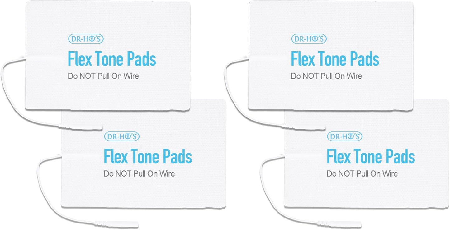 DR-HO'S Pain Therapy System Accessories - 2 Pairs Large Flex Tone Gel Pads