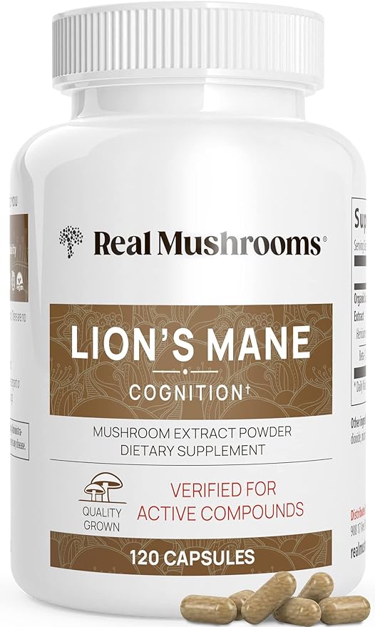 Real Mushrooms Lion’s Mane Capsules