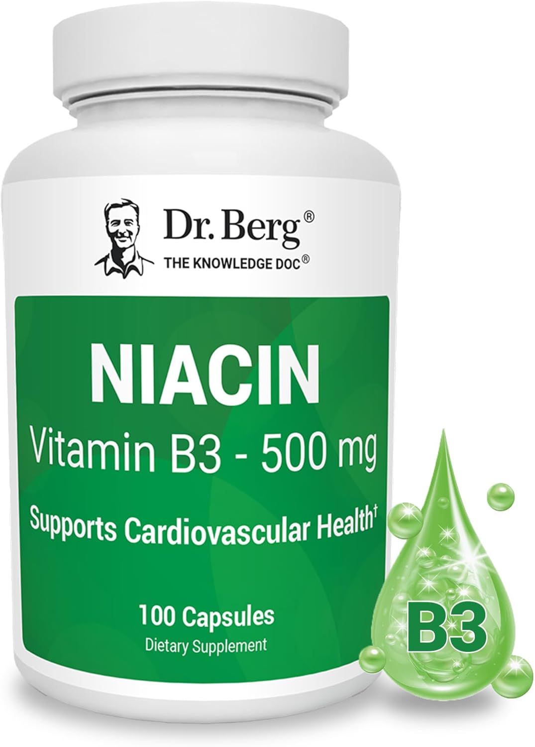Dr. Berg Niacin 500mg