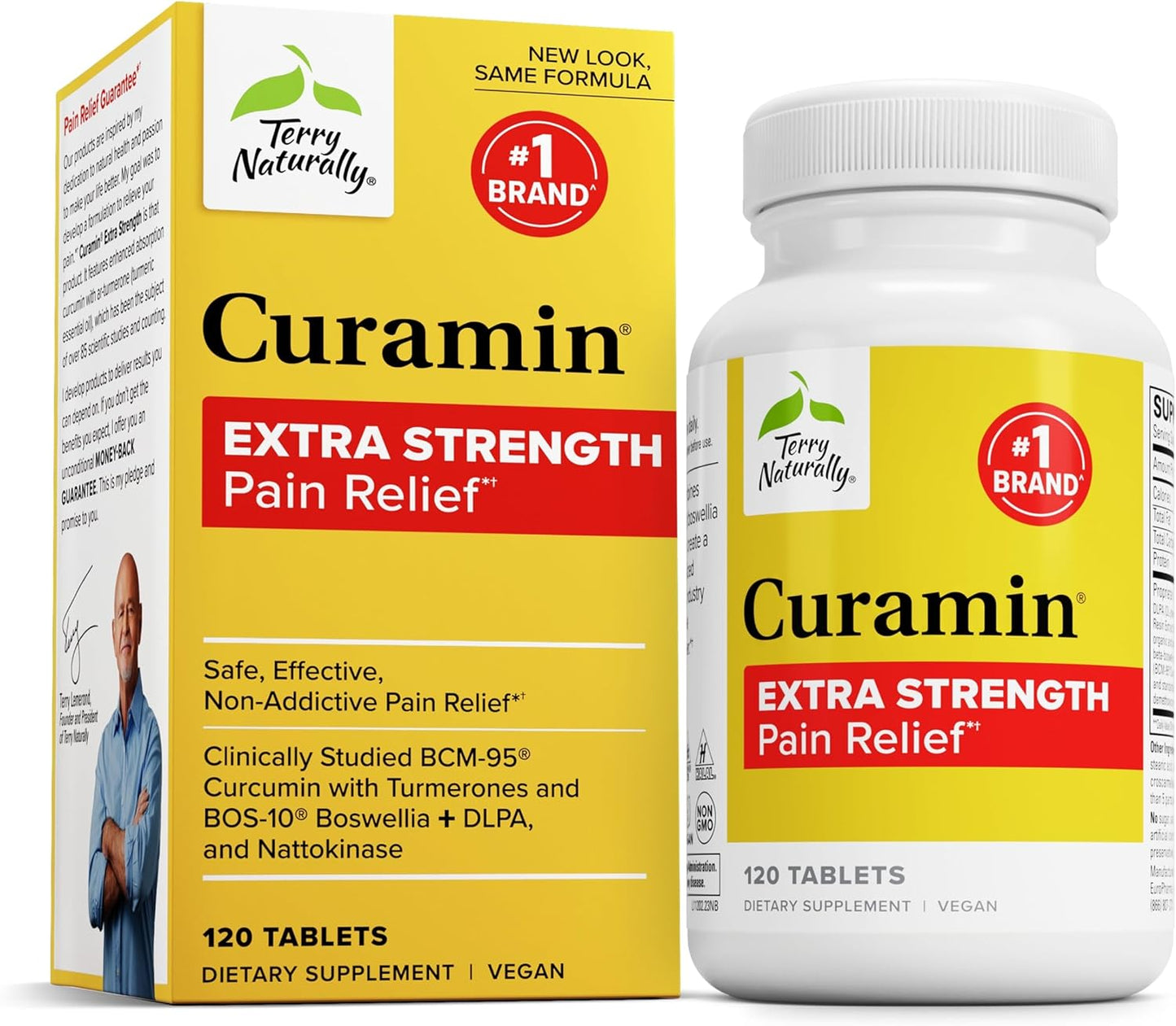 Terry Naturally Curamin Extra Strength for Pain Relief