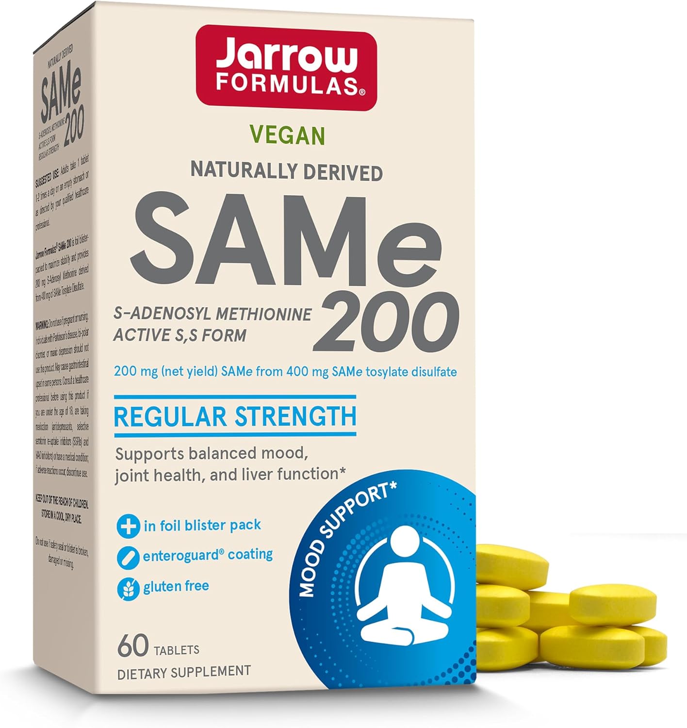 Jarrow Formulas® SAMe 200 mg