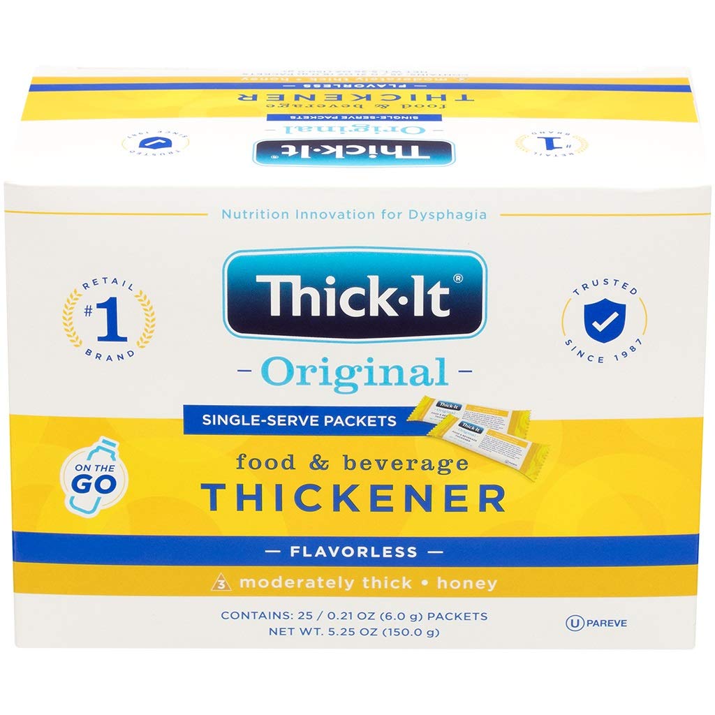 Thick-It Original Food & Beverage Moderately Thick Single-Serve Packets for Dysphagia