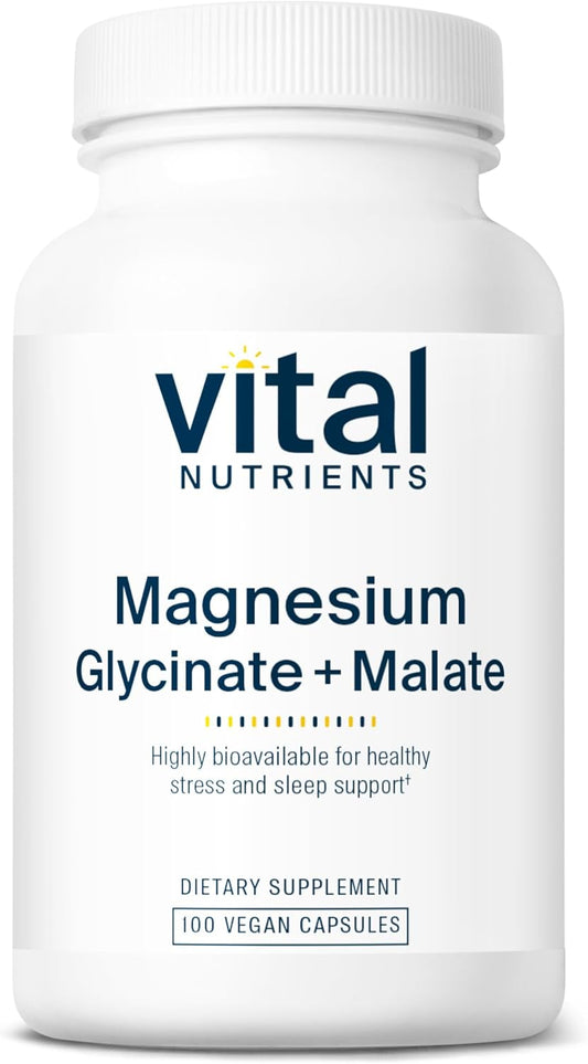 Vital Nutrients Magnesium Glycinate + Malate