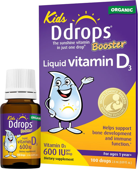 Ddrops Kids Booster 600IU 100 Drops