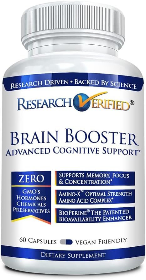 Brain Booster - Nootropic Supplement to Enhance Cognitive Function