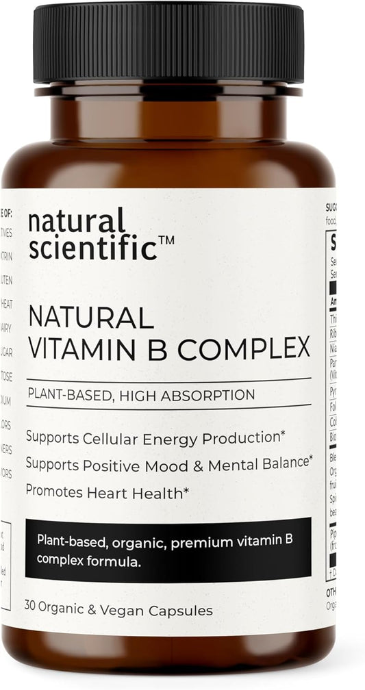 Organic Vitamin B Complex Supplement