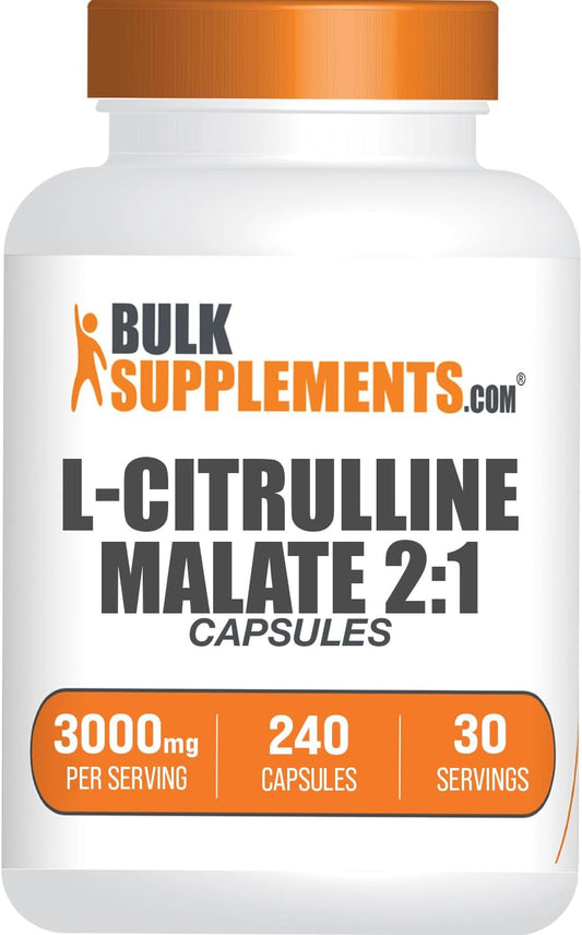 BulkSupplements.com L-Citrulline Malate Capsules