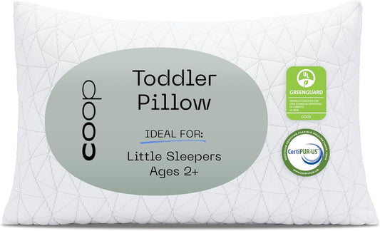 Coop Home Goods Original Toddler Adjustable Pillow