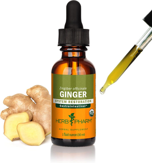 Herb Pharm Certified Organic Ginger Liquid