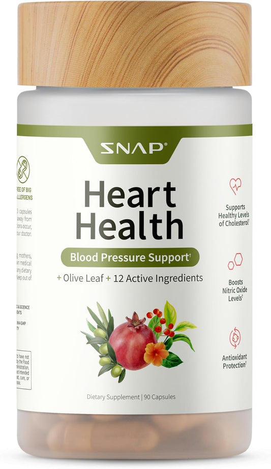 Snap Supplements Heart Health Support Supplement