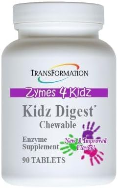 TRANSFORMATION THE GENESIS OF GOOD HEALTH Enzymes Kidz Digestive Enzyme