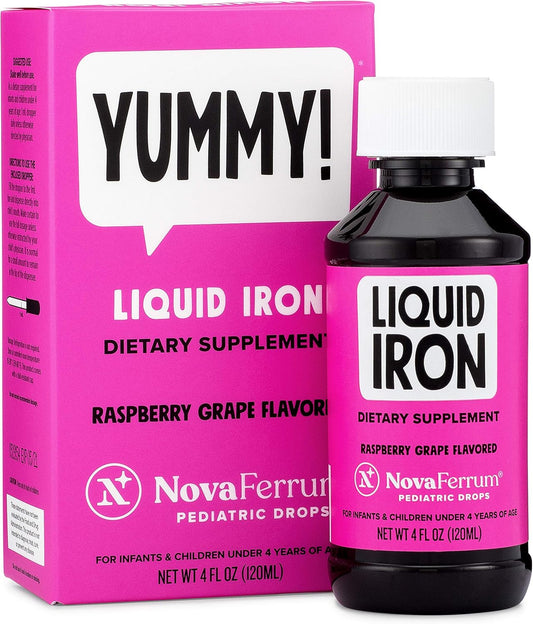 NovaFerrum Yummy | Pediatric Drops Liquid Iron Supplement