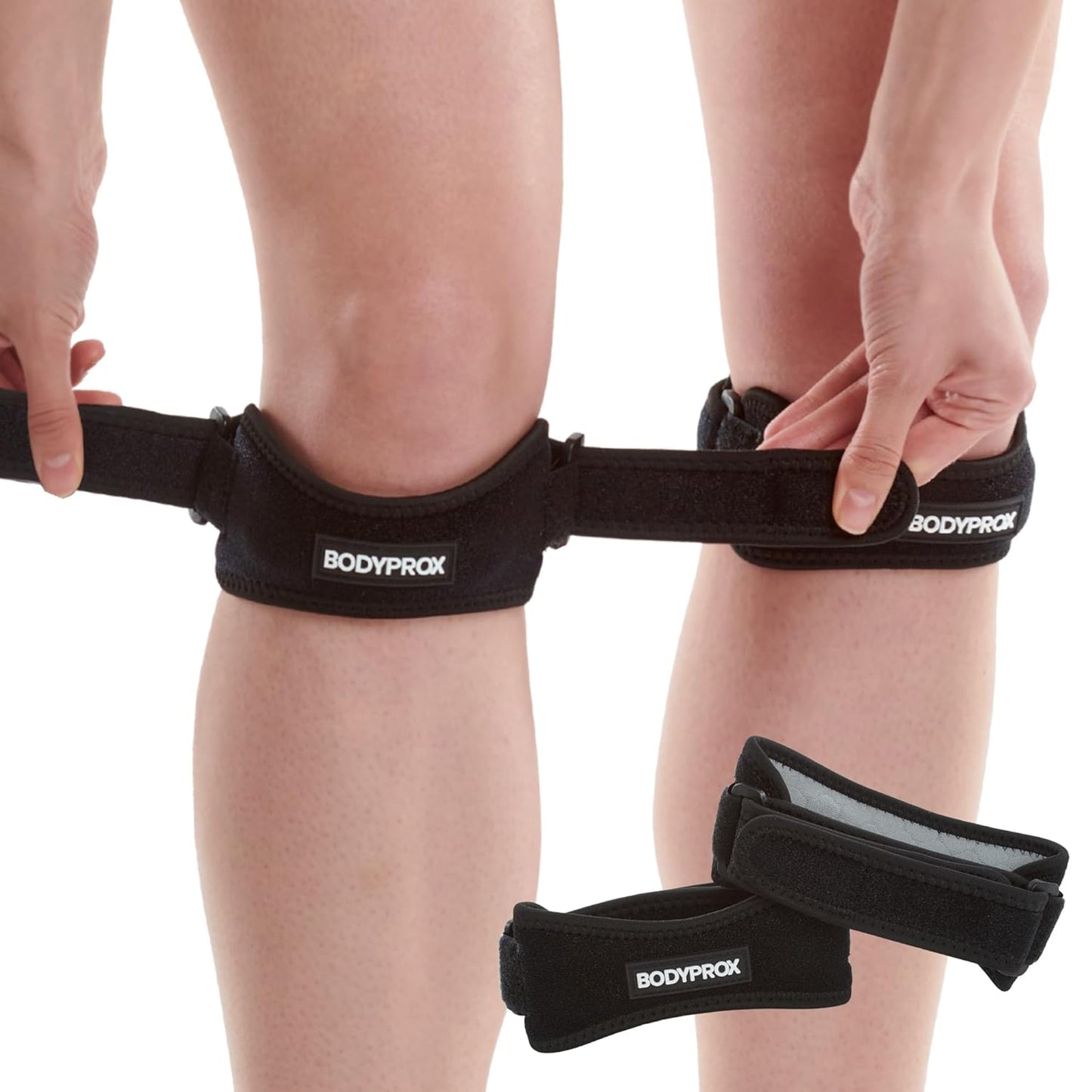 Bodyprox Patella Tendon Knee Strap 2 Pack