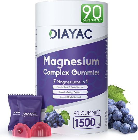 Magnesium Complex Gummies, Individually Packaged Magnesium Supplement