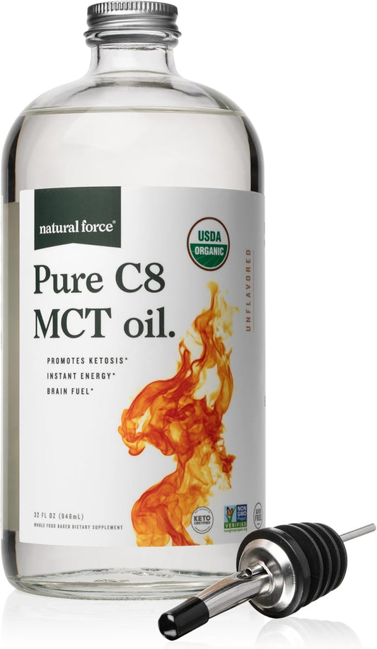 Natural Force Organic Pure C8 MCT Oil