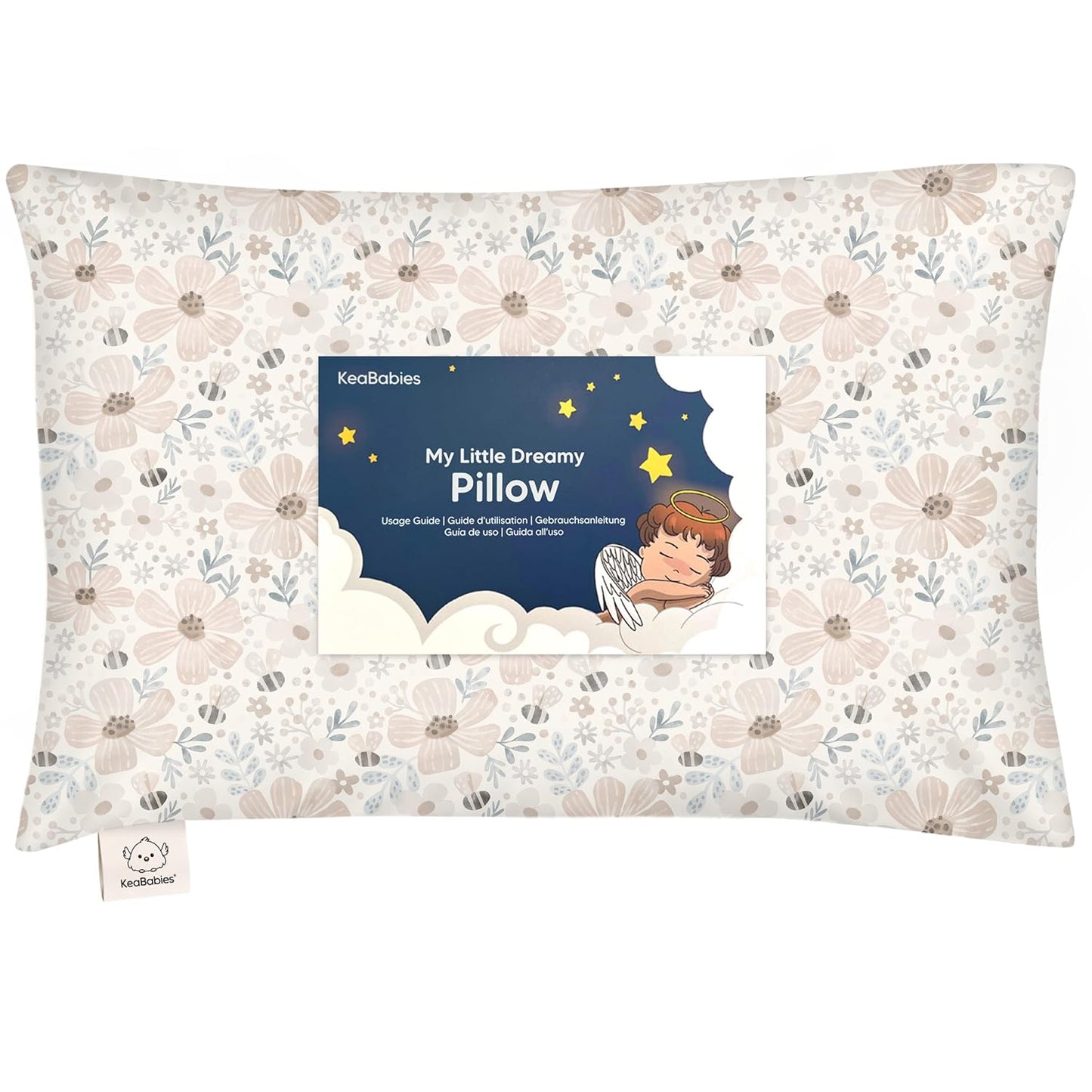 Toddler Pillow with Pillowcase - 13x18 My Little Dreamy Kids