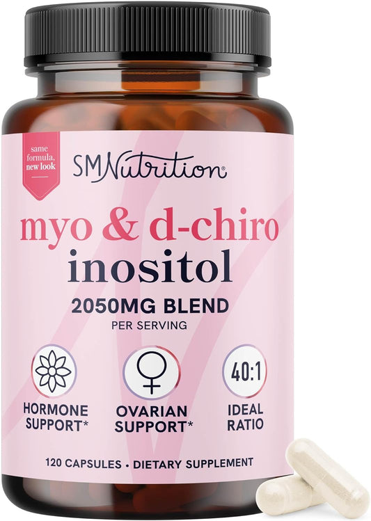 Myo-Inositol & D-Chiro Inositol for Hormone Balance for Women