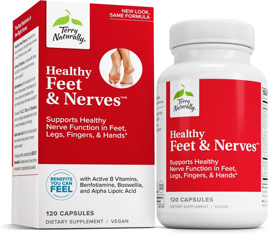 Terry Naturally Healthy Feet & Nerves - Herbal Supplement