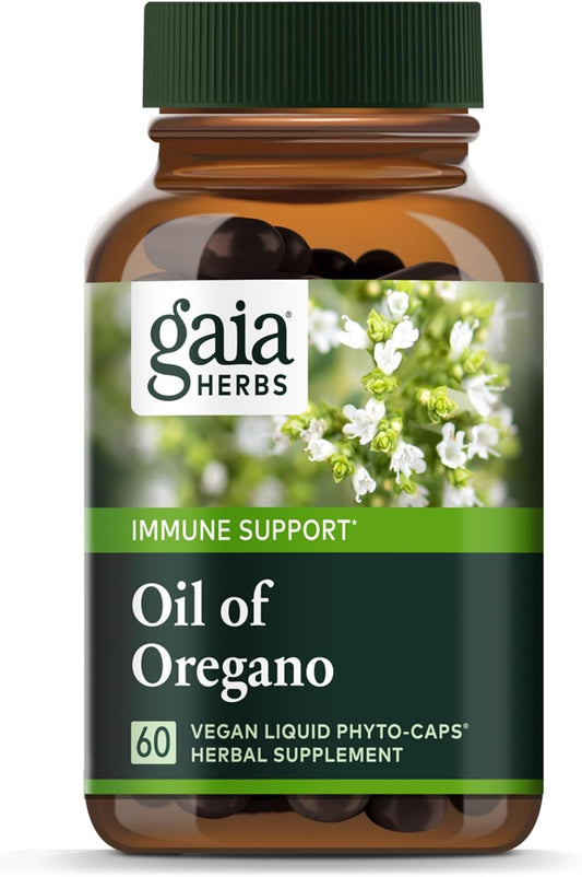 Gaia Herbs Oil of Oregano - Immune and Antioxidant Support Supplement