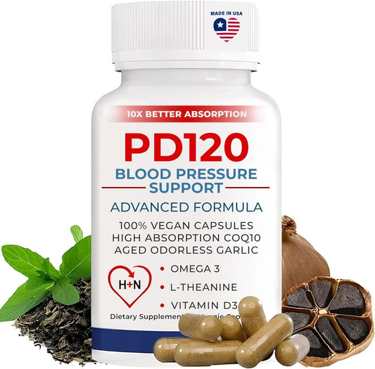 PD120 Blood Pressure Support Supplements
