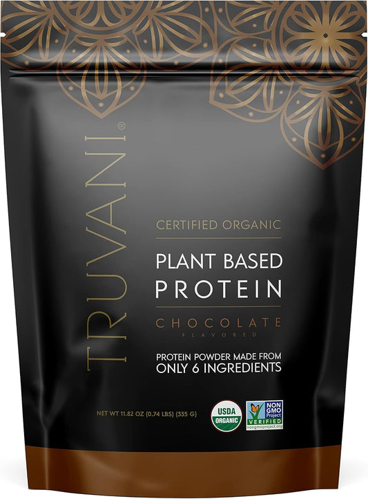 Truvani Vegan Pea Protein Powder | Chocolate