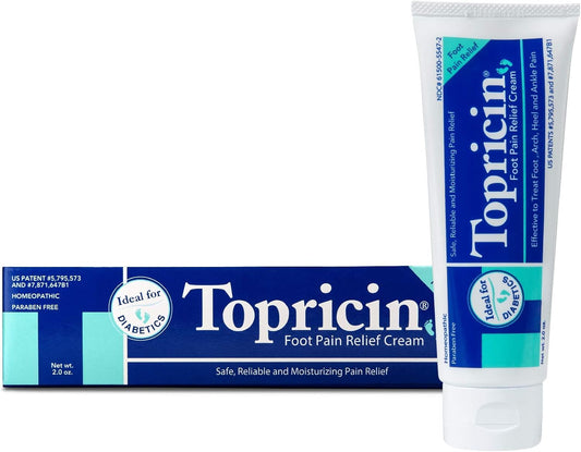 Topricin Foot Pain Relief Cream (2 oz)